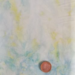 Batik faux uni vert, jaune 5848