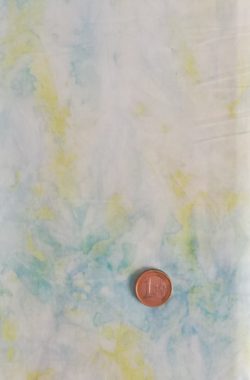 Batik faux uni vert, jaune 5848