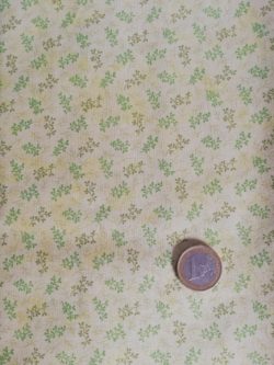 Petites fleurs vertes 6050