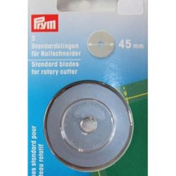 Lot de 3 lames de cutter rotatifs 45mm 610472