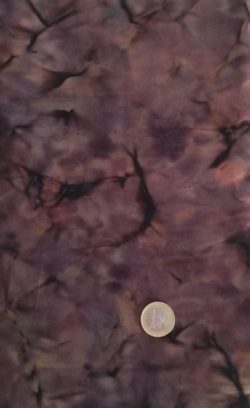 Batik Faux uni marron 6173