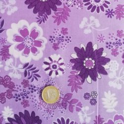 Grosses fleurs violettes 8559