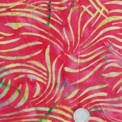 Batik zèbres sur fonds rouge 9303