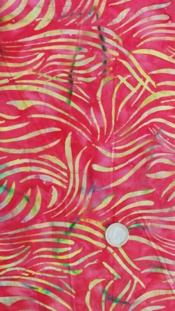 Batik zèbres sur fonds rouge 9303