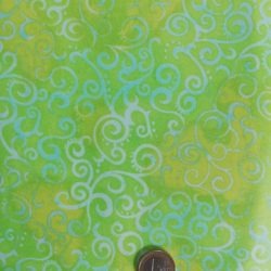 Ombre scroll Lime 3318