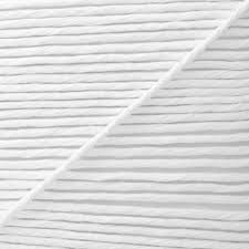 Mèche/Ganse à passepoil blanche de 3 mm