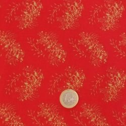 Tissus rouge 3660