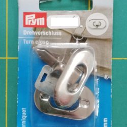 Fermoir tourniquet pour sac inox Prym 417880