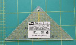 Règle Patchwork triangle 1/4 de carré Omnigrid 611313