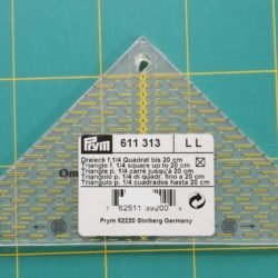 Règle Patchwork triangle 1/4 de carré Omnigrid 611313