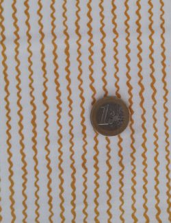 Zig-zag blanc moutarde 9280