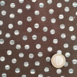 Marron rond vieux bleu 7460