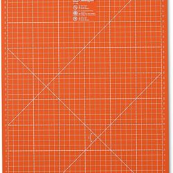 Planche à découper auto-cicatrisante orange 45 cm x 30 cm et en inch