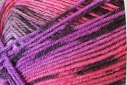 Chaussettes en laine violettes rose 38/39
