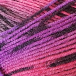 Chaussettes en laine violettes rose 38/39