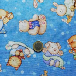 Lullaby bleu lapin ourson 5190