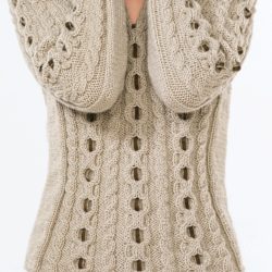 Pull à torsades en Sport