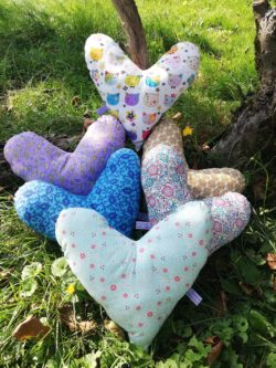Parrainez un coussin coeur pour le cancer du sein