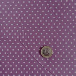 Petits points gris sur fond lilas 7958