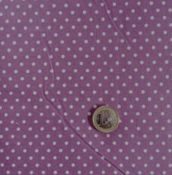 Petits points gris sur fond lilas 7958