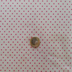 Petits points roses sur fond gris 8917