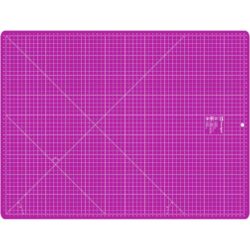 Planche à découper auto-cicatrisante violette 45 cm x 60 cm, en cm et en inch