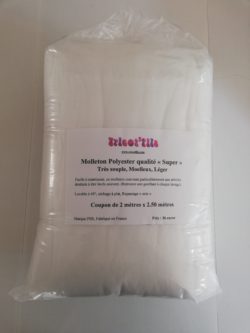 Coupon de molleton qualité Super 2m x 2.50 m