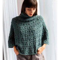Kit Tricot Pull Femme Pingouin - Laine Gaby, Niveau Intermédiaire - Comprend Laine, Explications, Aiguilles