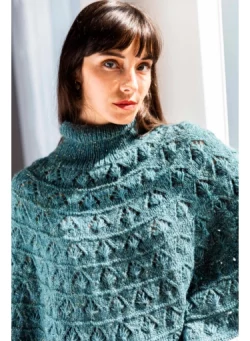 Poncho femme en Louise – Image 3