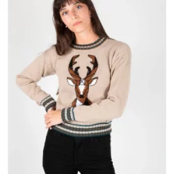 Pull femme de noël