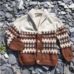Gilet jacquard en Image