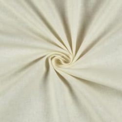 Tissu uni écru en 155 cm