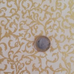 Arabesques dorée sur fond beige 8320