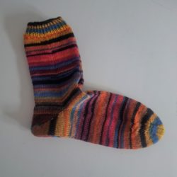 Chaussettes en laine 36/37 orange