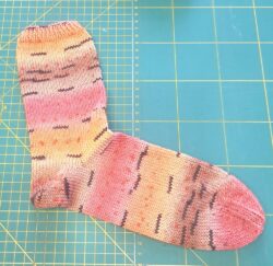 Chaussettes en laine saumon 40/41