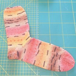 Chaussettes en laine 36/37 saumon