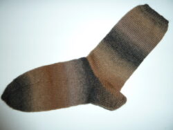 Chaussettes en laine 42/43 marron