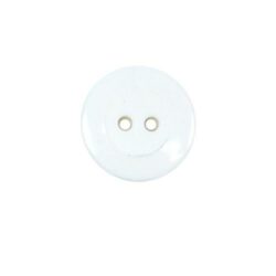 Bouton blanc 18 mm