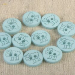 Bouton Mouton 2 trous 15 mm – Image 5