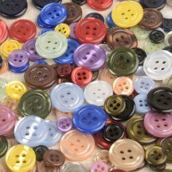 Boutons ronds 4 trous 18 mm