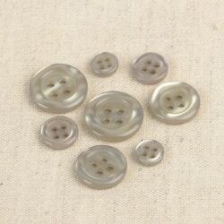Boutons ronds 4 trous 18 mm – Image 2