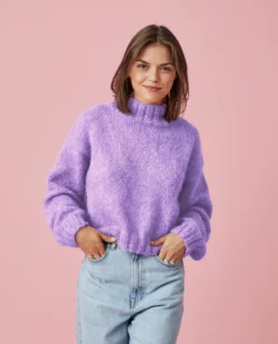 Pull Femme Margarette de Pingouin en Pingo Brush Mohair – Image 3