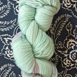 Echeveaux Laine à chaussettes Angelina /Laine merino bleu lilas