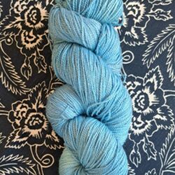 Echeveaux Laine à chaussettes Angelina /Laine Merino bleuté