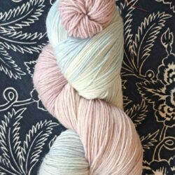 Echeveaux Laine à chaussettes Bleu Lilas dégradé