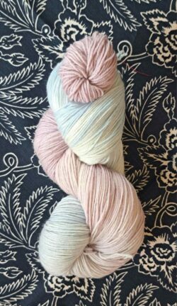 Echeveaux Laine à chaussettes Bleu Lilas dégradé