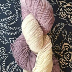 Echeveaux Laine à chaussettes Aubergine dégradé